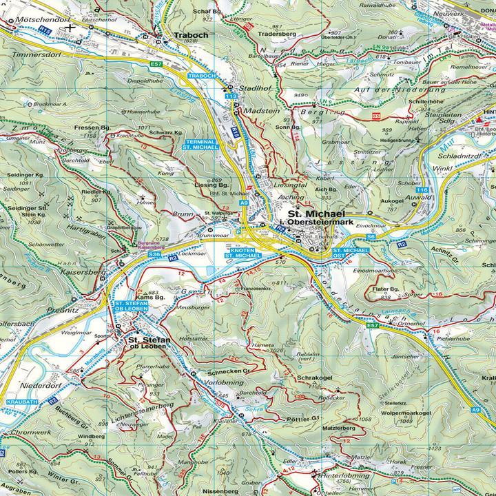 Produktbild Gleinalpe - Leoben - Voitsberg 50000
