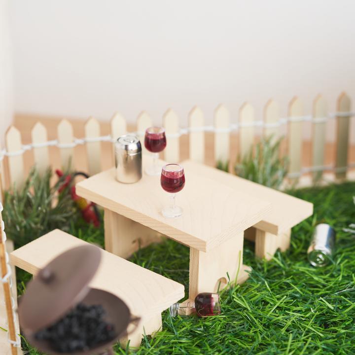 Actual product image VBS Miniature seating group "Ida", 3 pcs.