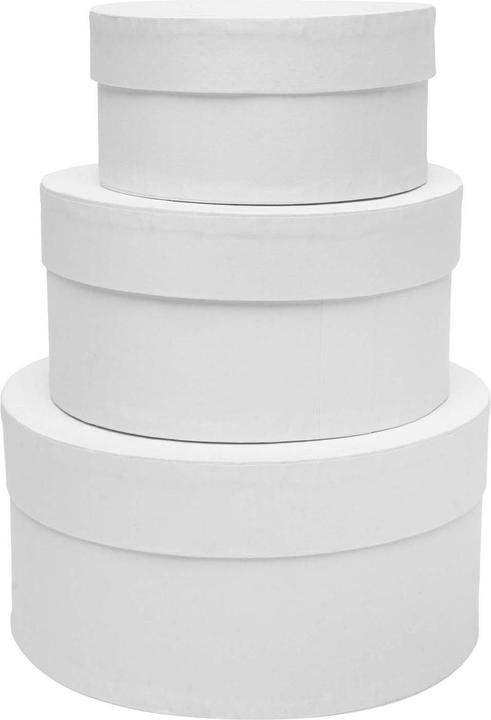 Actual product image Colorations - Pappmaché-Boxen rund, 3 Stk.