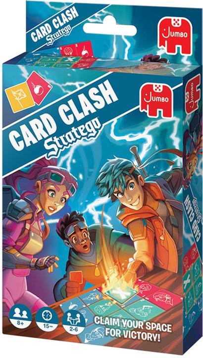 Jumbo Stratego Card Clash, d/f/i (Allemand, Français, Italien)
