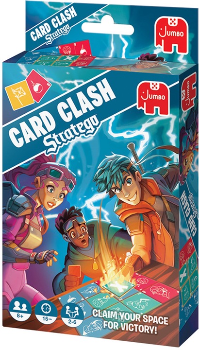 Produktbild Jumbo Stratego Card Clash, d/f/i (Italienisch, Französisch, Deutsch)
