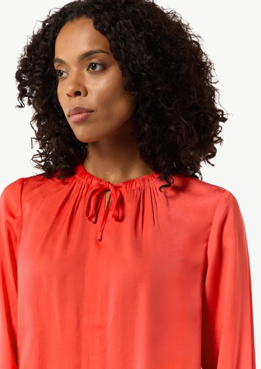 Produktbild Comma Bluse Satinierte Tunikabluse im Relaxed Fit (36)