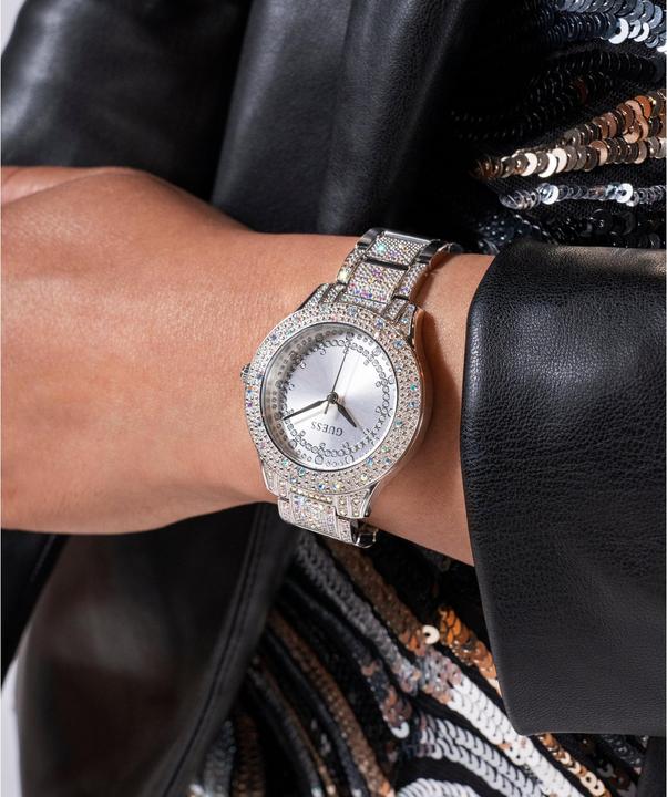 Immagine prodotto Guess P SLV CS W/ CRYS / SUN SLV GLITZ DL / P SLV BRCT W/ CRYS Orologio da polso (36 mm)