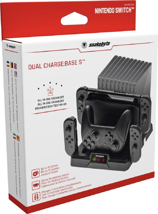 Image du produit Snakebyte DUAL CHARGE:BASE S (SWITCH) Accessoires de jeux vidéo (Switch)
