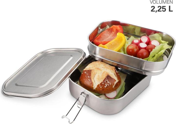 Actual product image Weis Stainless steel lock box double deck