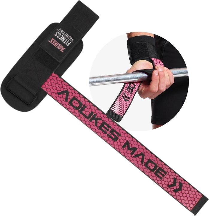 Produktbild Hermex Powerlifting-Strap Handgelenkbandage Zughilfe Handgelenkstrap