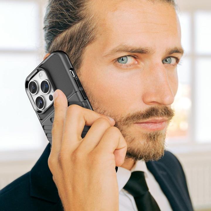 Immagine prodotto Hurtel Custodia blindata Thunder Case per iPhone 14 Pro Max nera (Apple iPhone 14 Pro Max)
