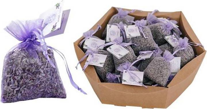 Produktbild Natura Punto 4er-Set getrocknete Lavendelblüten im Organzabeutel, 15 g (Trockenblumen, 4x)