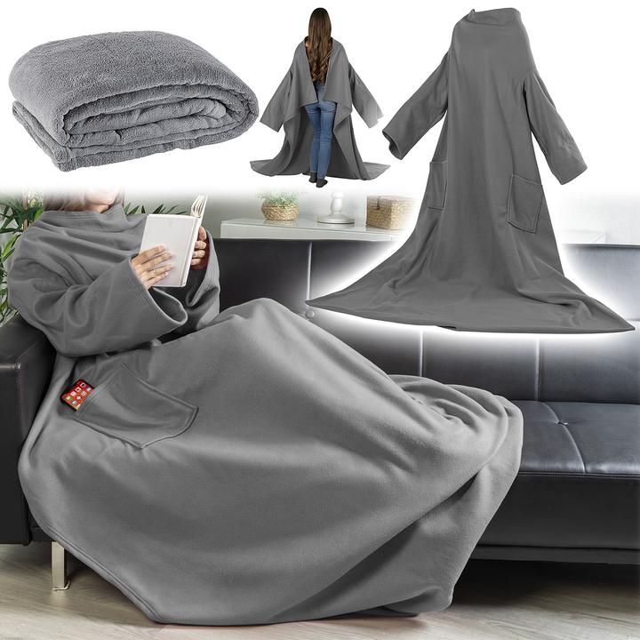 Actual product image Wilson Gabor Fleece blanket with sleeves (200 x 150 cm)