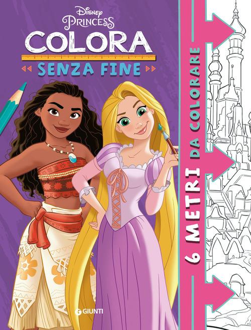 Actual product image Disney Principesse. colorato senza fine. 6 metri da colorare. super album. ediz. illustrata (Italian, 2024)