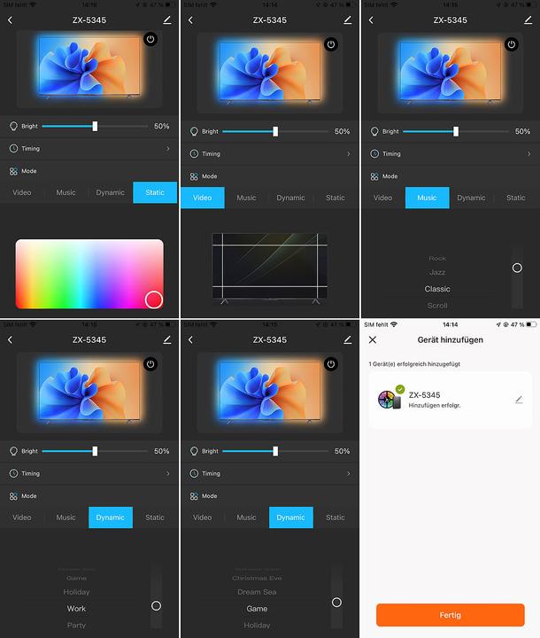Produktbild Luminea HDMI-TV-Sync-Box für Ambiente-Licht