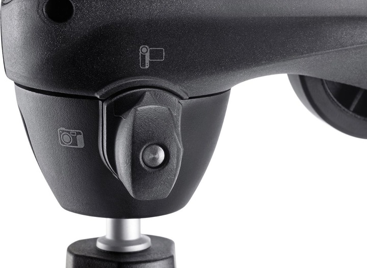 Actual product image Manfrotto Compact Action with photo-video head, black (Metal)