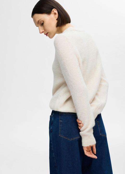 Produktbild Selected Femme Slfsia Ras Ls Knit O-Neck Noos (XL)