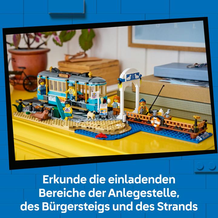 Produktbild LEGO Strassenbahn am Meer (LEGO City)