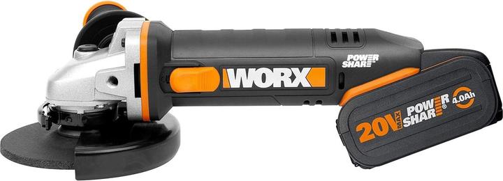 Actual product image Worx Angle grinder 20V WX803 (125 mm)