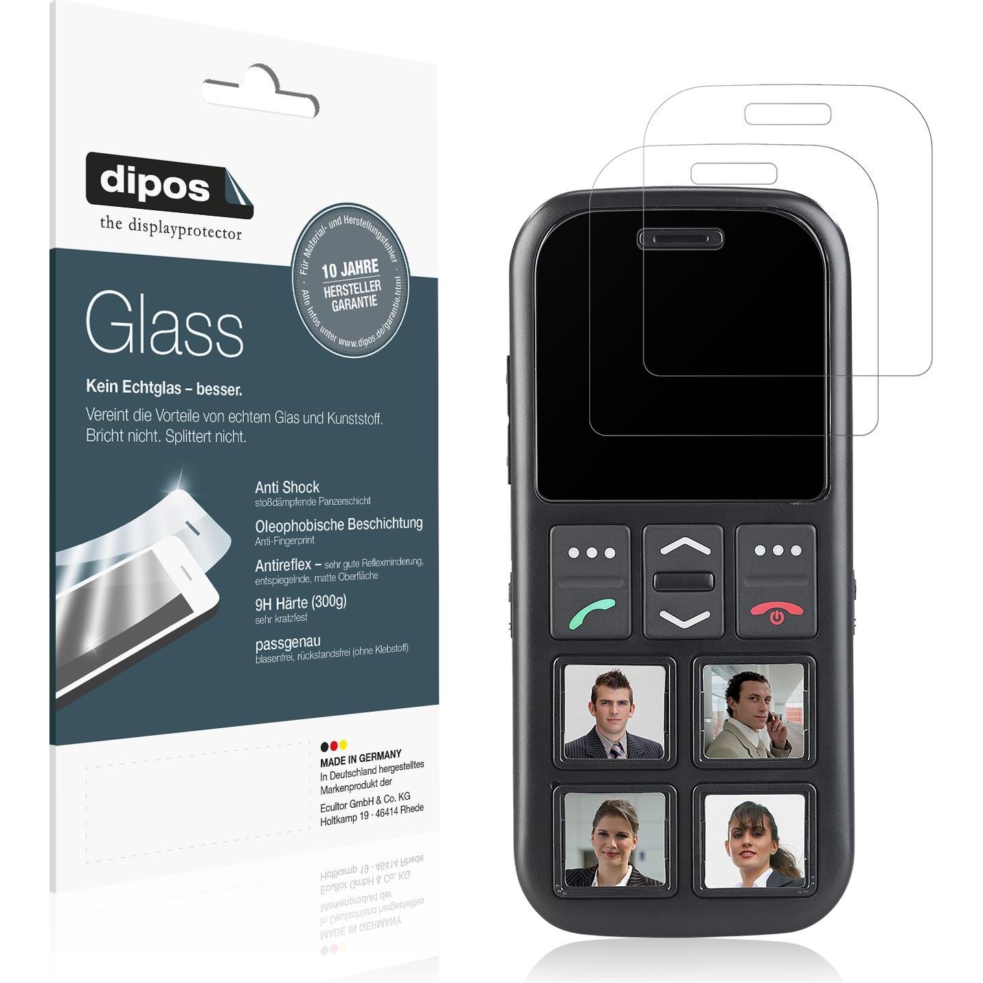 Thumbnail - Dipos, Fahrzeug Navigation Zubehör, Anti-Shock Displayschutz Matt 9H