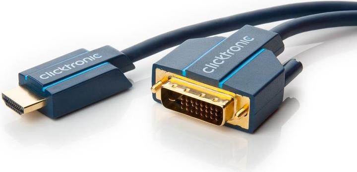 Produktbild clicktronic HDMI (Typ A) — DVI (7.50 m, DVI, HDMI)