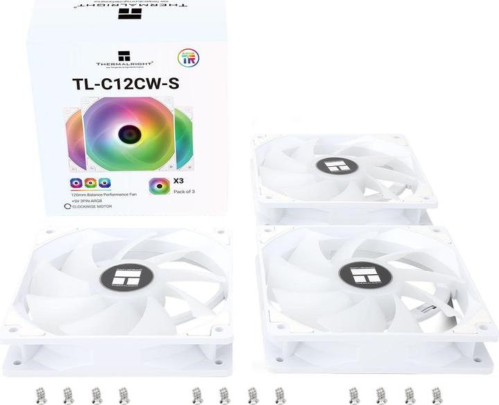 Actual product image Thermalright TL-C12CW-S X5 (120 mm, 1 x)