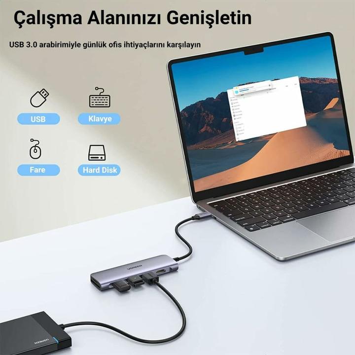 Immagine prodotto Ugreen CM511 (USB-C, 6 porte)