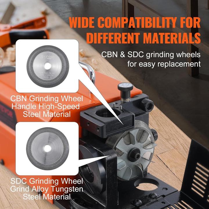 Actual product image Vevor Drill Bit Sharpener