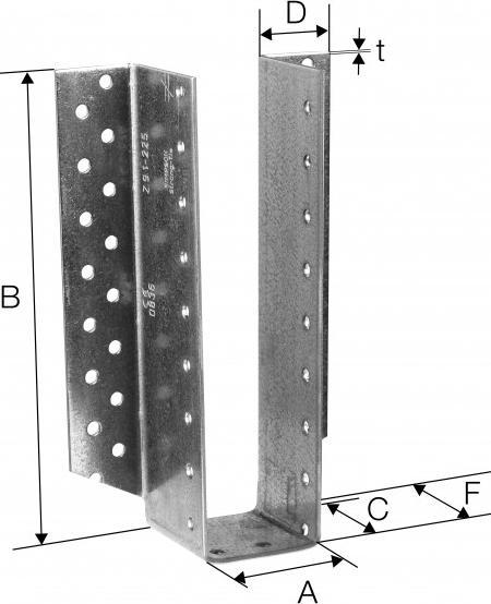 Immagine prodotto Simpson Sst Supporti per travi SIMPSON BSD (Travetto appendiabiti, 1 pz.)