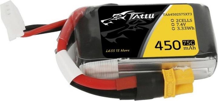 Image du produit Tattu Modélisation de batteries (LiPo) 7,4 (7.40 V, 450 mAh)
