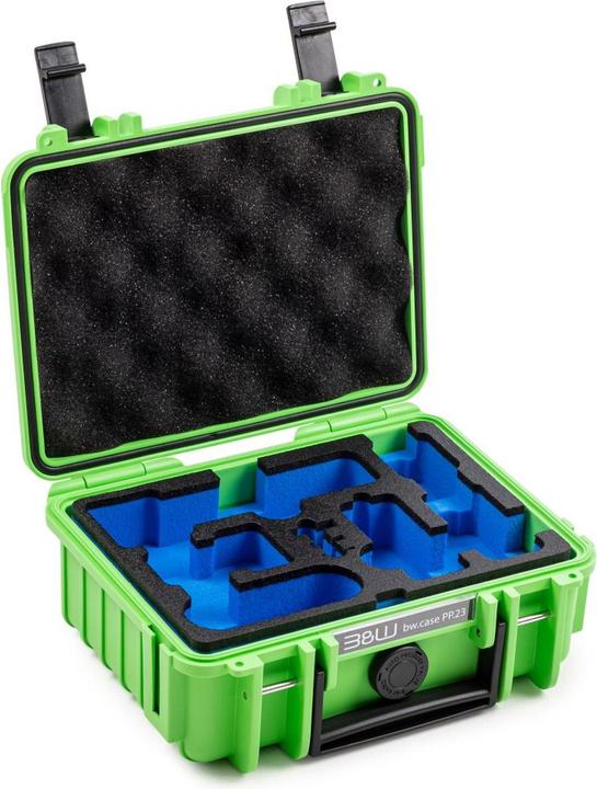 B&W International B&W DJI Osmo Pocket 3 Koffer Type 500 Groen (Drone koffer)