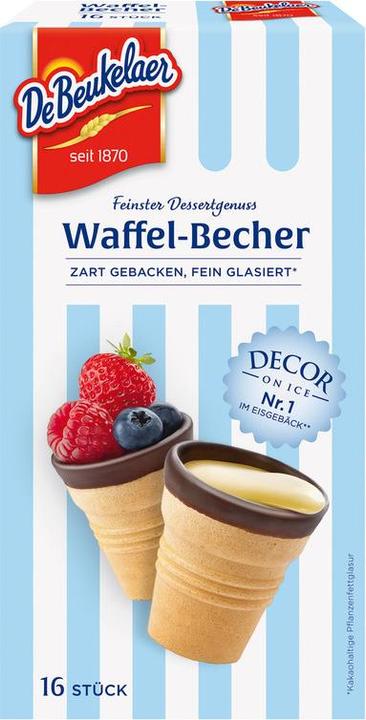Produktbild De Beukelaer Waffelbecher (16 Stk.)