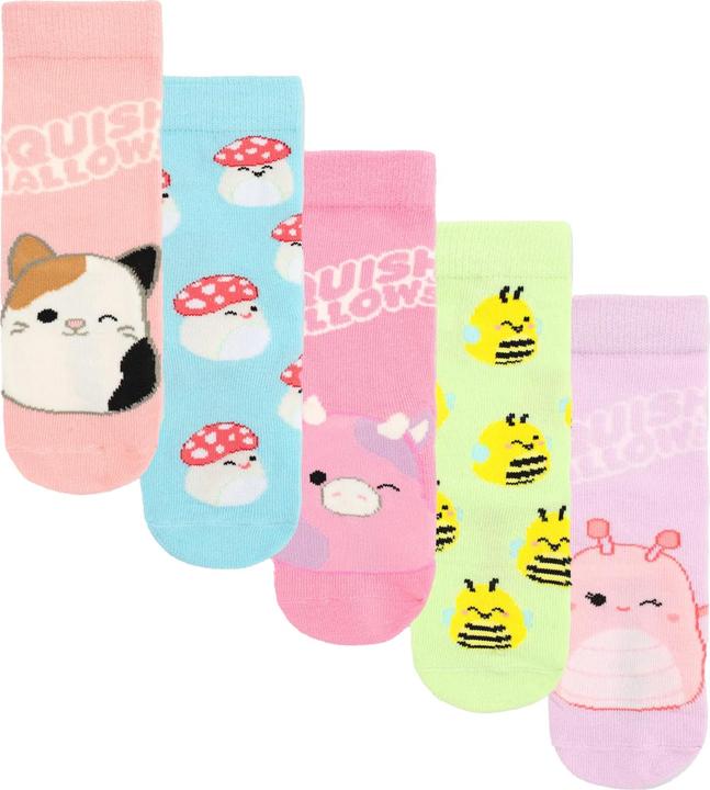 Produktbild Squishmallows Socken Mädchen (5erPack) (5er Pack, 27 - 31)