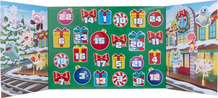 Actual product image Pokémon Advent calendar 24
