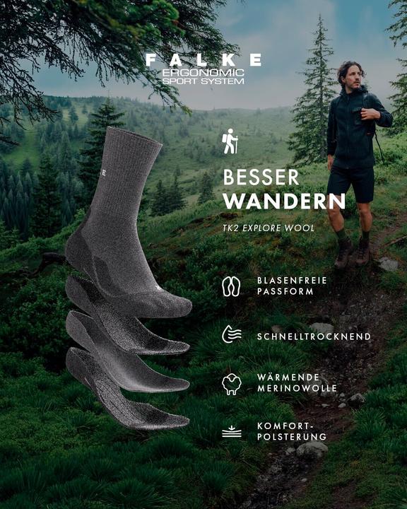 Actual product image Falke TK2 Wool (44 - 45)
