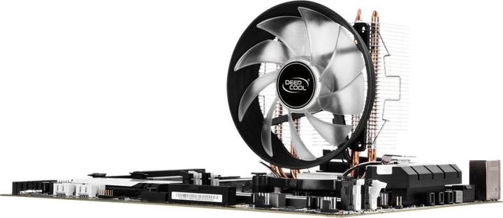 Produktbild Deepcool GAMMAXX 300 R Prozessor Kühler, Kupfer, Edelstahl, Durchscheinend (e)