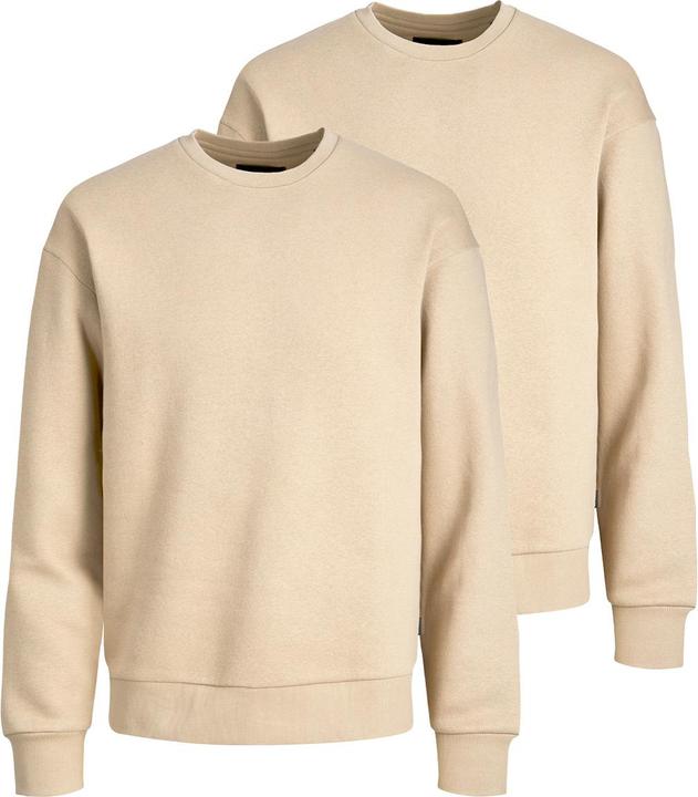 Produktbild Jack & Jones - Star - Sweatshirt - 2er Pack (S Crockery) (S)