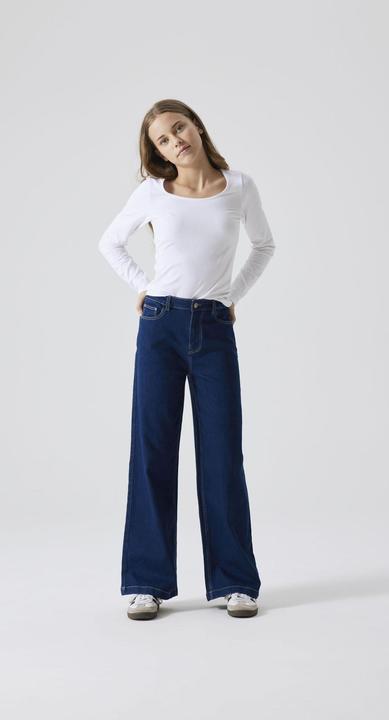 Actual product image Name it Nlfnove Ls Deep O-Neck Short Top Noos (122, 128)