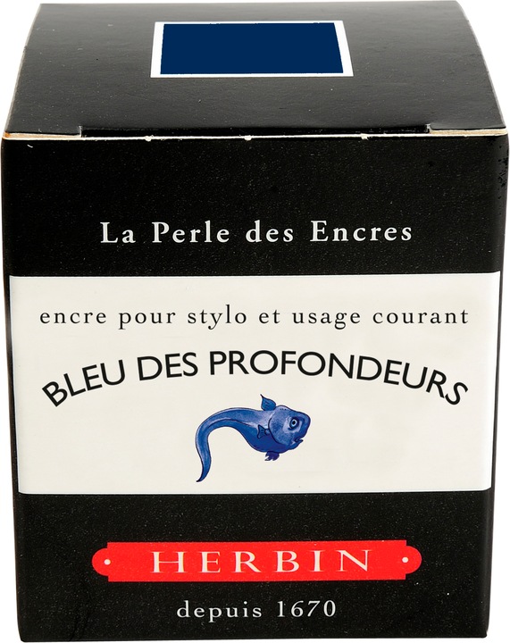 Actual product image Herbin Fountain pen ink (Inkwell, Blue)