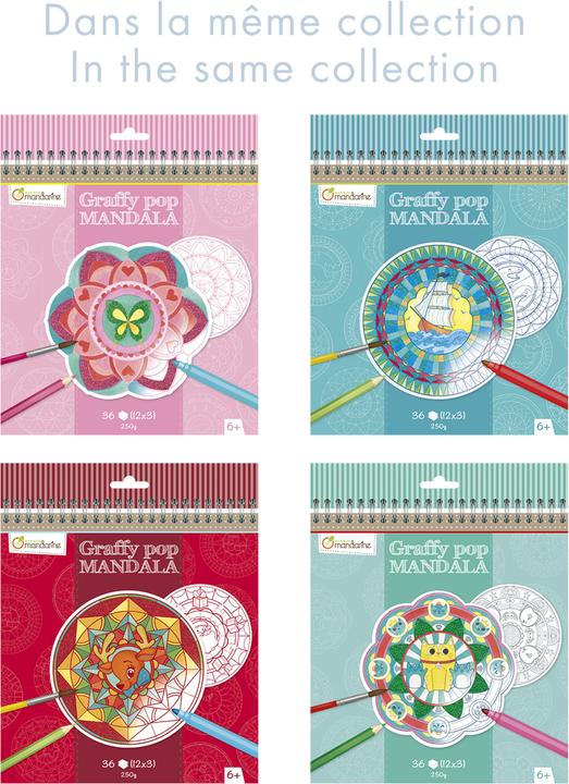 Produktbild Avenue Mandarine Graffy Pop Mandala