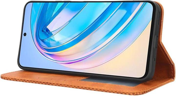 Produktbild Cover-Discount Honor X8a - Vintage Flip Case Hülle braun (Honor X8a)