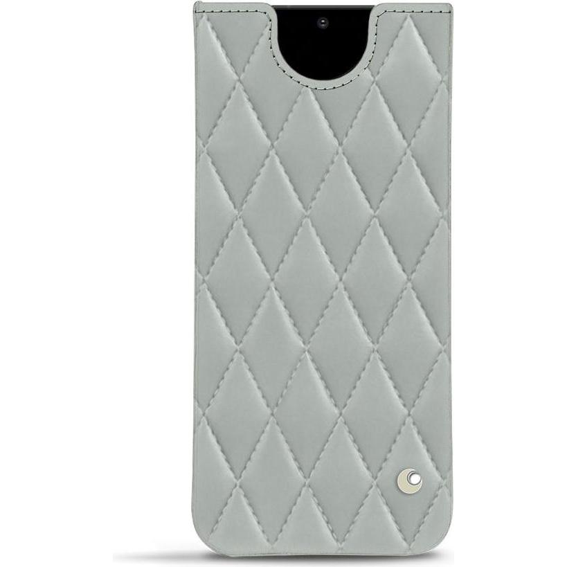 Noreve Lederschutzhülle (Samsung Galaxy S20 Ultra 5G), Smartphone Hülle, Grau