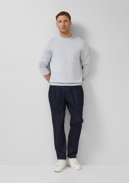 Image du produit s.Oliver Strickpullover Weicher Feinstrick-Pullover aus Baumwollmix (XL)