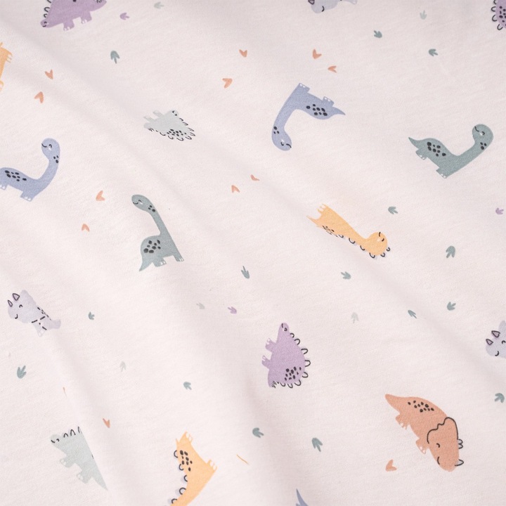 Image du produit Julius Zöllner Coussin d'allaitement en jersey - 190 - Little Dinos (76 cm)