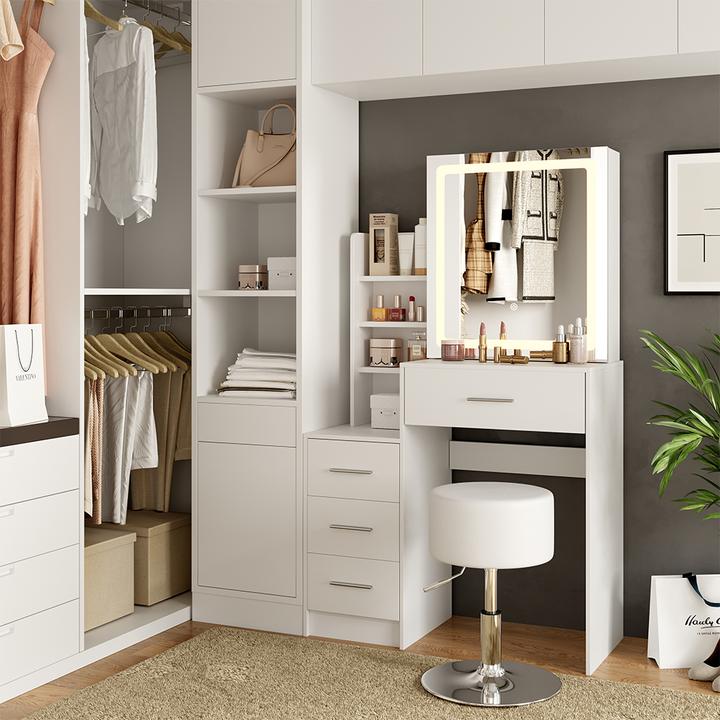 Immagine prodotto Vicco Lisca con sgabello e illuminazione (80 x 36 x 131.60 cm)