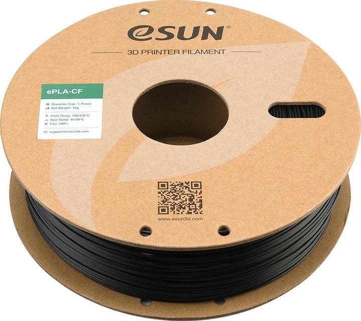 Image du produit eSUN Filament (PLA, 1.75 mm, 1000 g, Noir)
