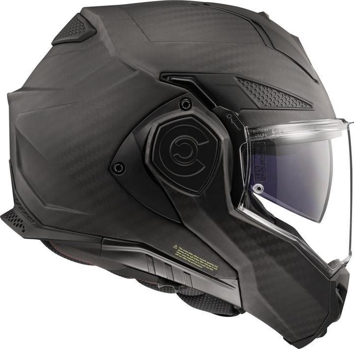 Actual product image LS2 FF901 Advant X Solid Carbon (L, 59 - 60 cm)