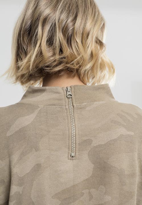 Image du produit Urban Classics Ladies Camo Turtleneck Crew (XS)