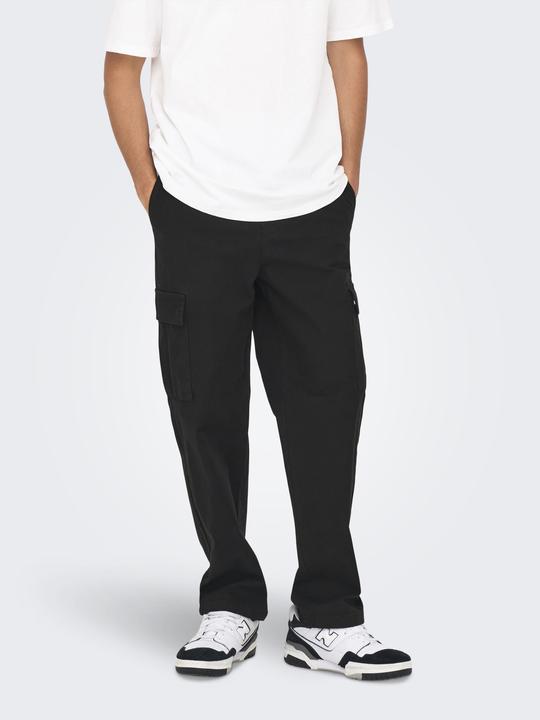 Actual product image Only & Sons ONSSINUS Loose fit trousers Trousers (L)