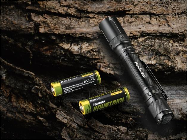 Actual product image Fenix LED Flashlight E20 V2.0 (12.70 cm, 350 lm)