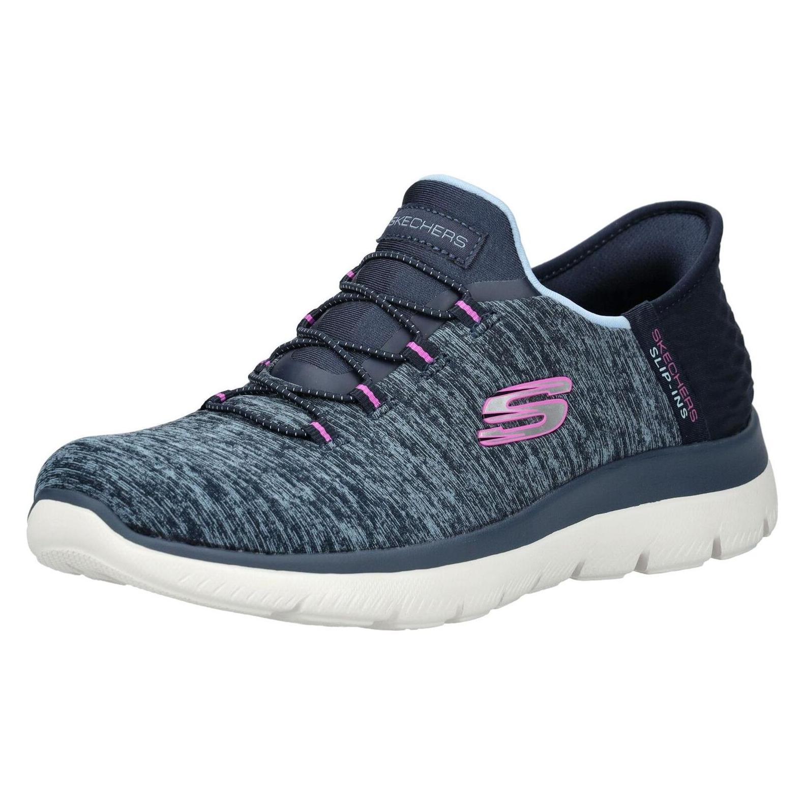 Skechers, Vrouwen, Sneakers, Sneaker Summits - Dazzling Haze, Blauw, (36)