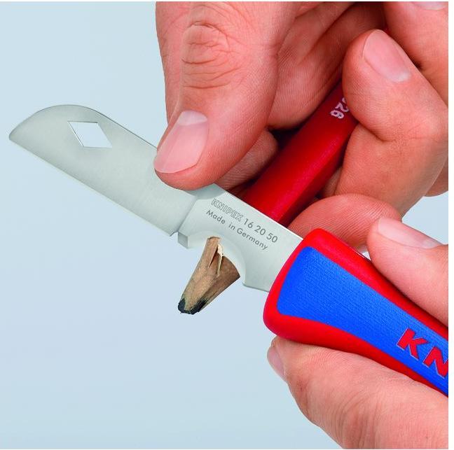 Actual product image Knipex Folding Knife for Electricians (Cutters)