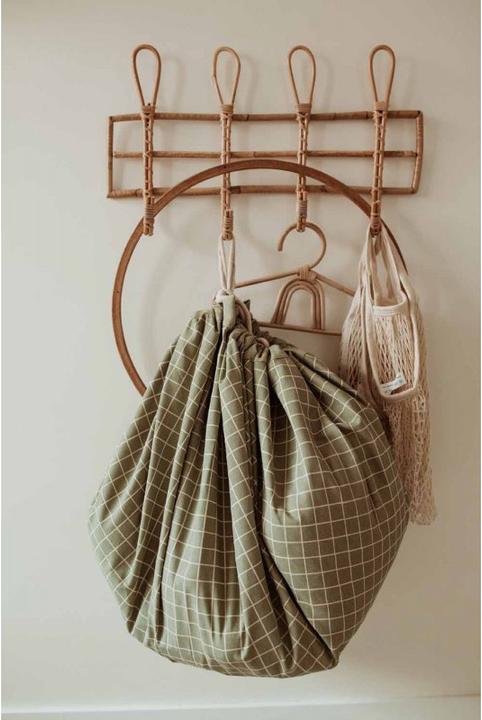 Produktbild play&go Organic Grid Storage Bag (140 x 140 cm)
