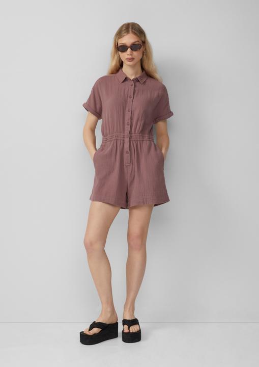 Image du produit S.Oliver Overall Musselin-Overall mit Elastikbund in der Taille (38)